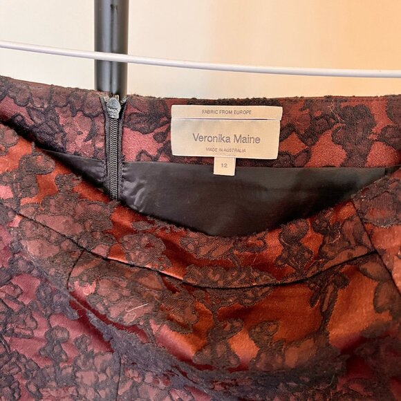 Veronika Maine jacquard pencil skirt - Picture 4 of 4